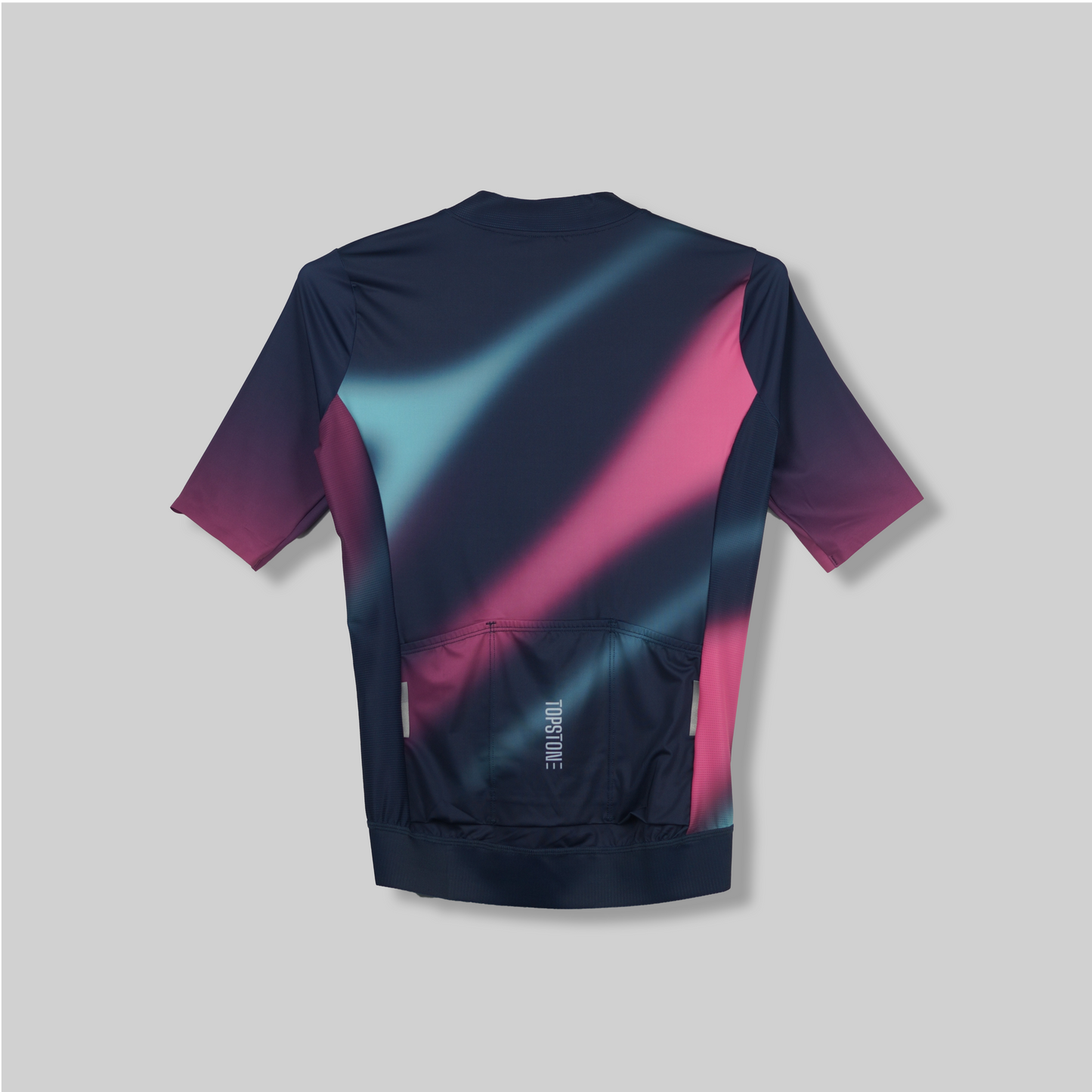 Jersey de Ciclismo Topstone Race Nebula Flare mujer vista trasera – TopStone Costa Rica