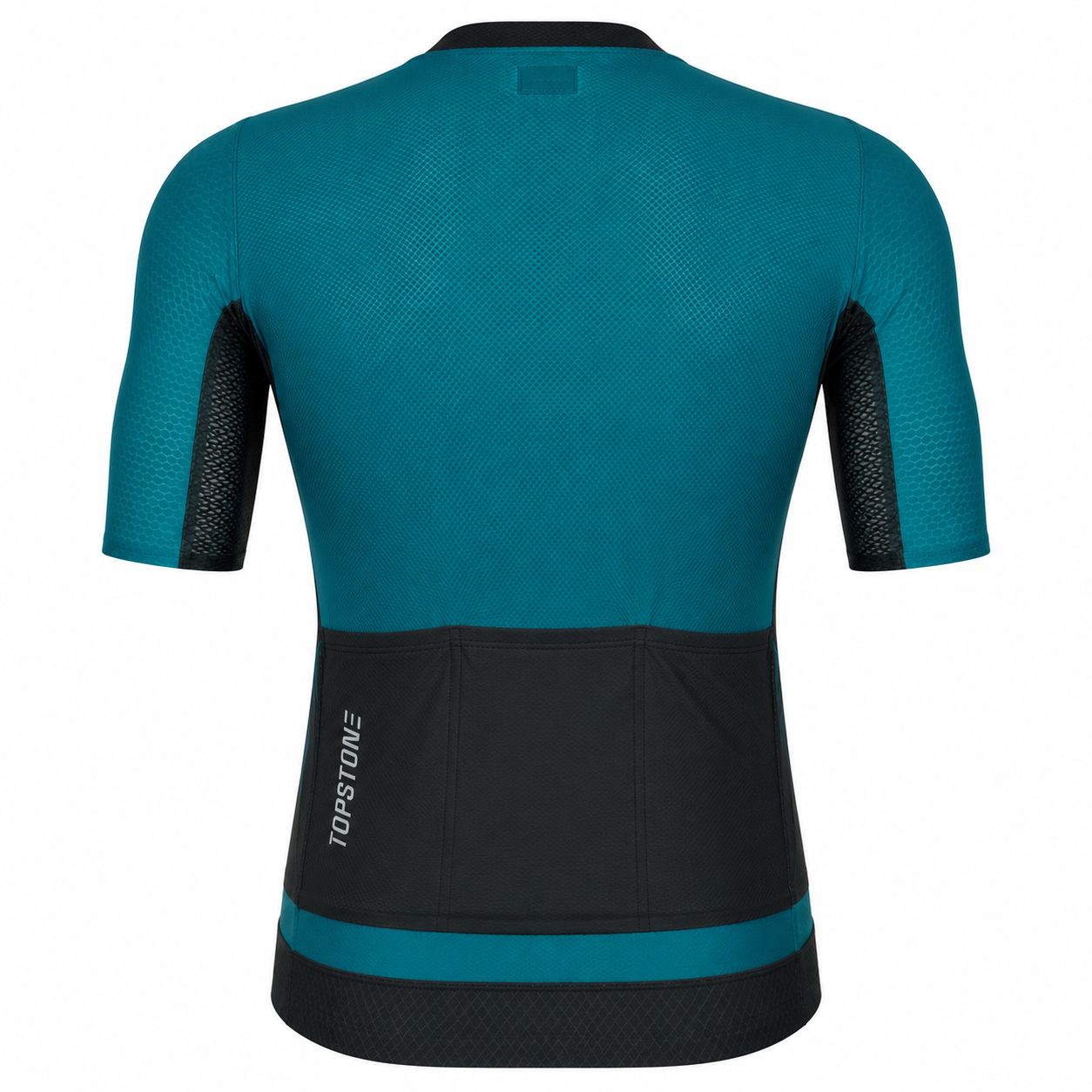 Jersey de Ciclismo Topstone Pro Emerald Hombre vista trasera – TopStone Costa Rica