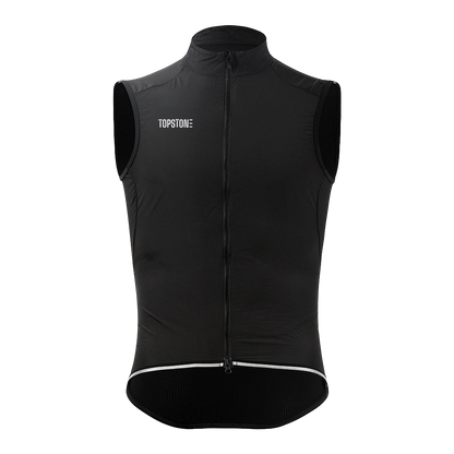 Chaleco Corta Viento Negro TopStone – Ropa de ciclismo Costa Rica