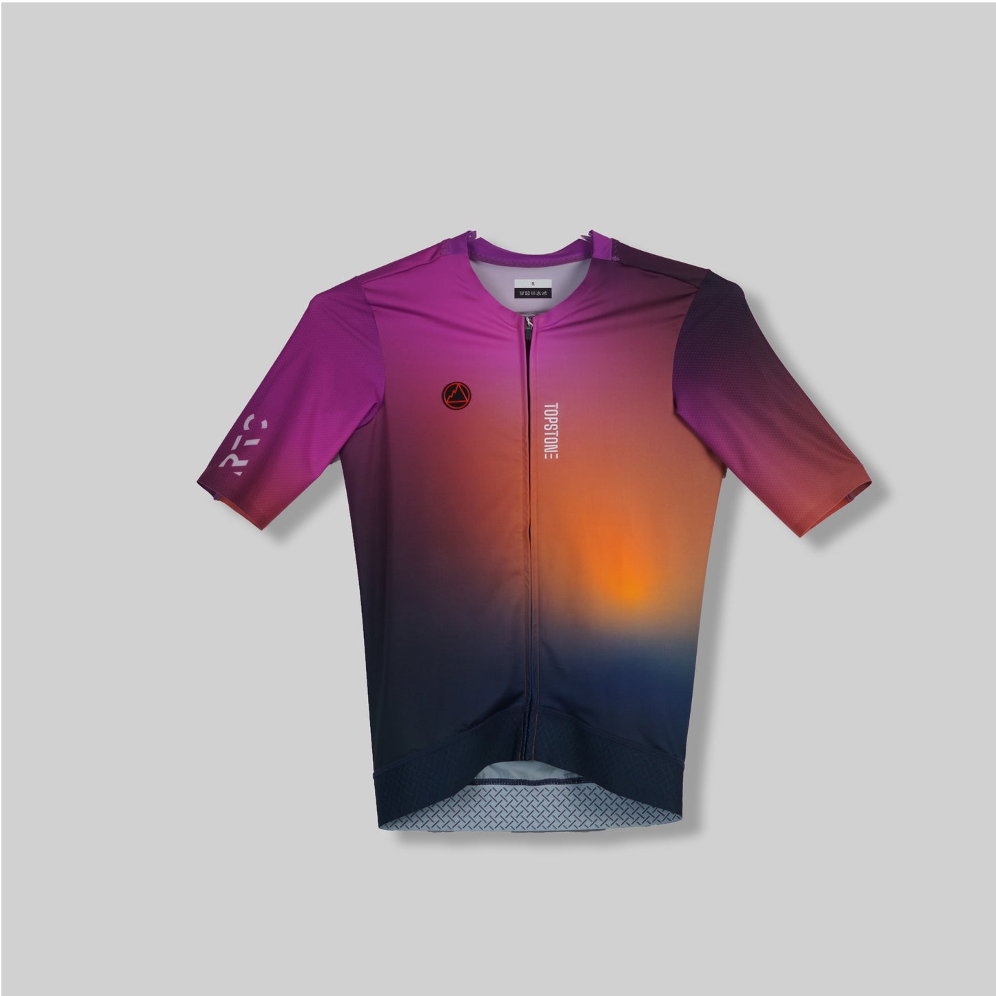 Jersey de Ciclismo Topstone Pro Sunset Fade frente – TopStone Costa Rica