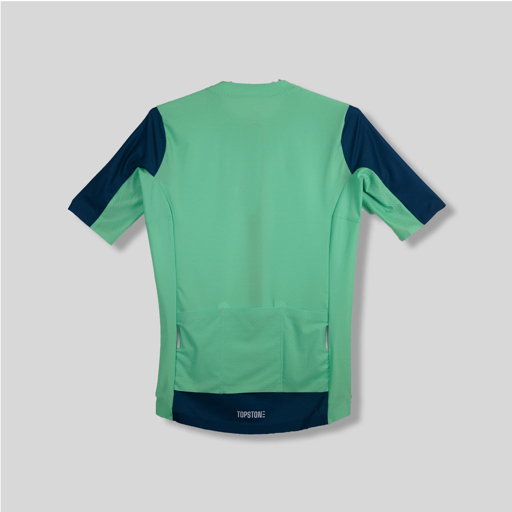 Jersey de Ciclismo Topstone – Modelo Elegance Deep Mint