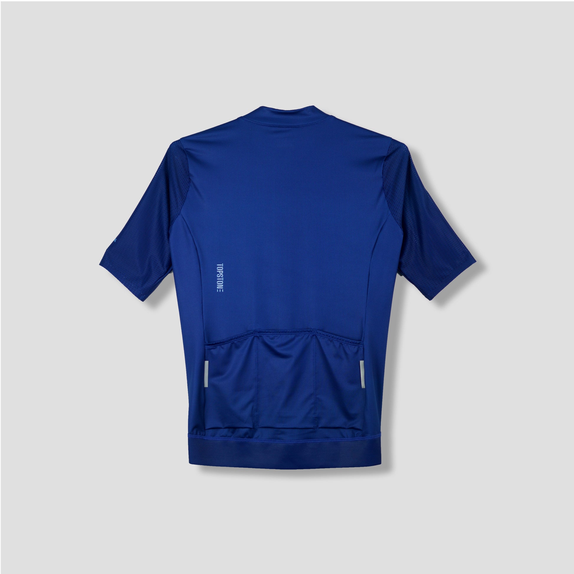 Jersey de Ciclismo Topstone Race Azul CCC vista trasera – TopStone Costa Rica