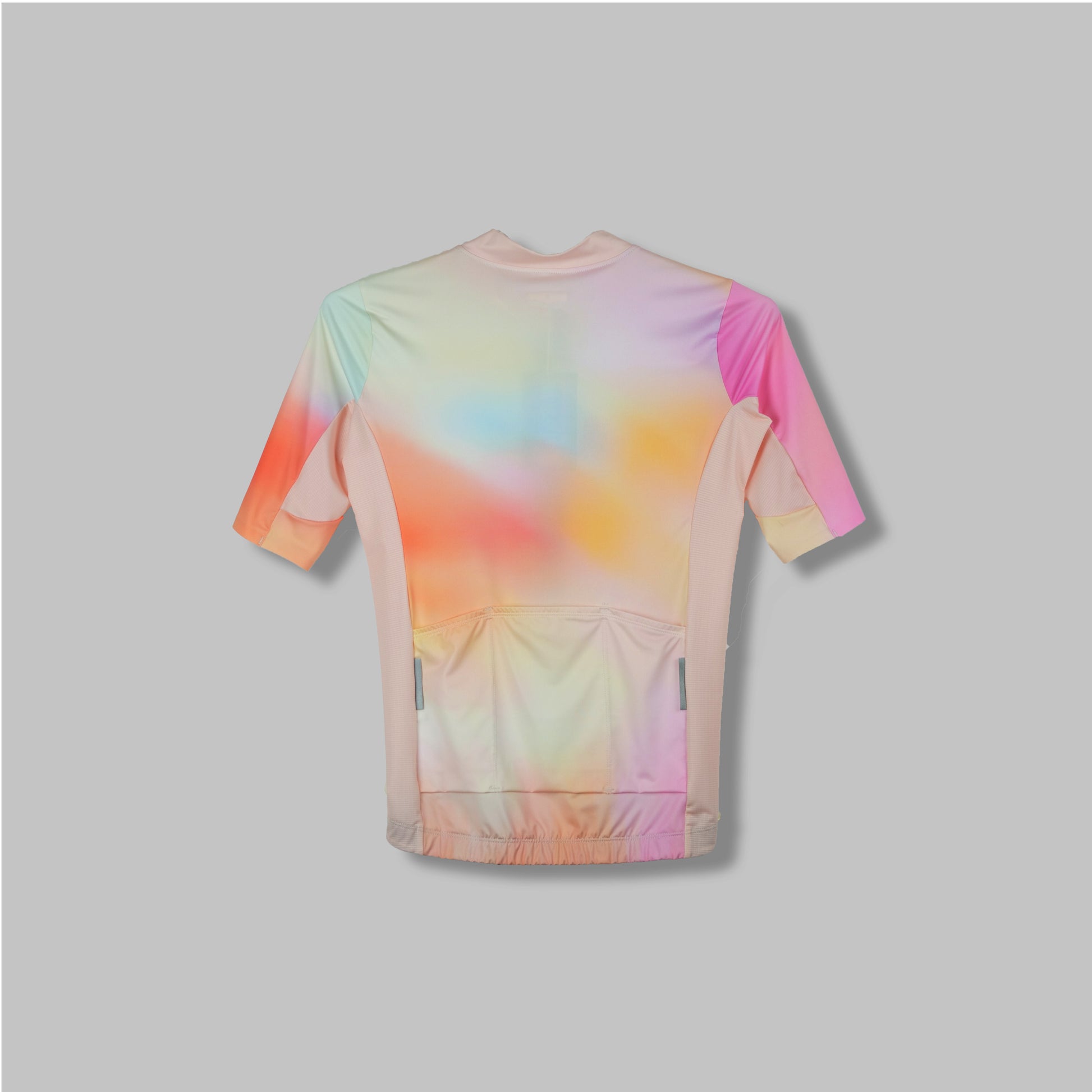 Jersey de Ciclismo Topstone Race Pastel Flow vista trasera – TopStone Costa Rica