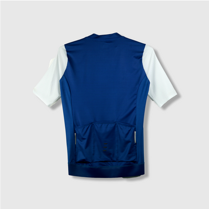 Jersey de Ciclismo Topstone Race Skyline Navy Mujer vista trasera – TopStone Costa Rica