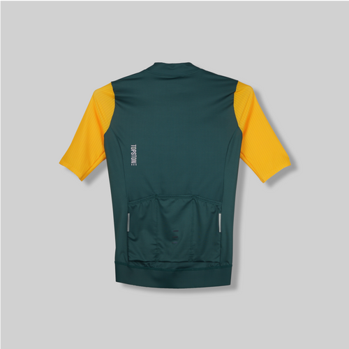 Jersey de Ciclismo Topstone - Modelo Race Green Forest Yellow
