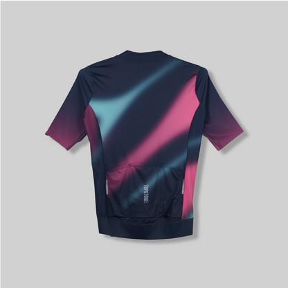Jersey de Ciclismo Topstone Race Nebula Flare mujer vista trasera – TopStone Costa Rica