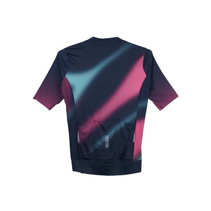 Jersey de Ciclismo Topstone Race Nebula Flare vista trasera – TopStone Costa Rica
