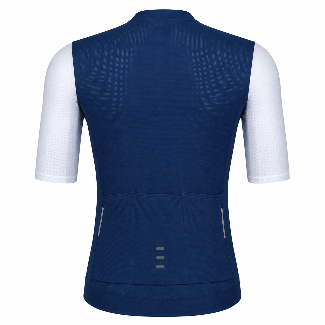 Jersey de Ciclismo Topstone Race Skyline Navy Hombre vista trasera – TopStone Costa Rica