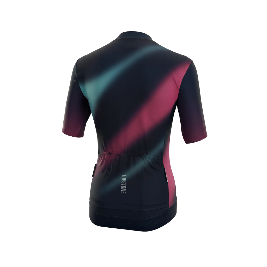 Jersey de Ciclismo Topstone Race Nebula Flare detalle – TopStone Costa Rica