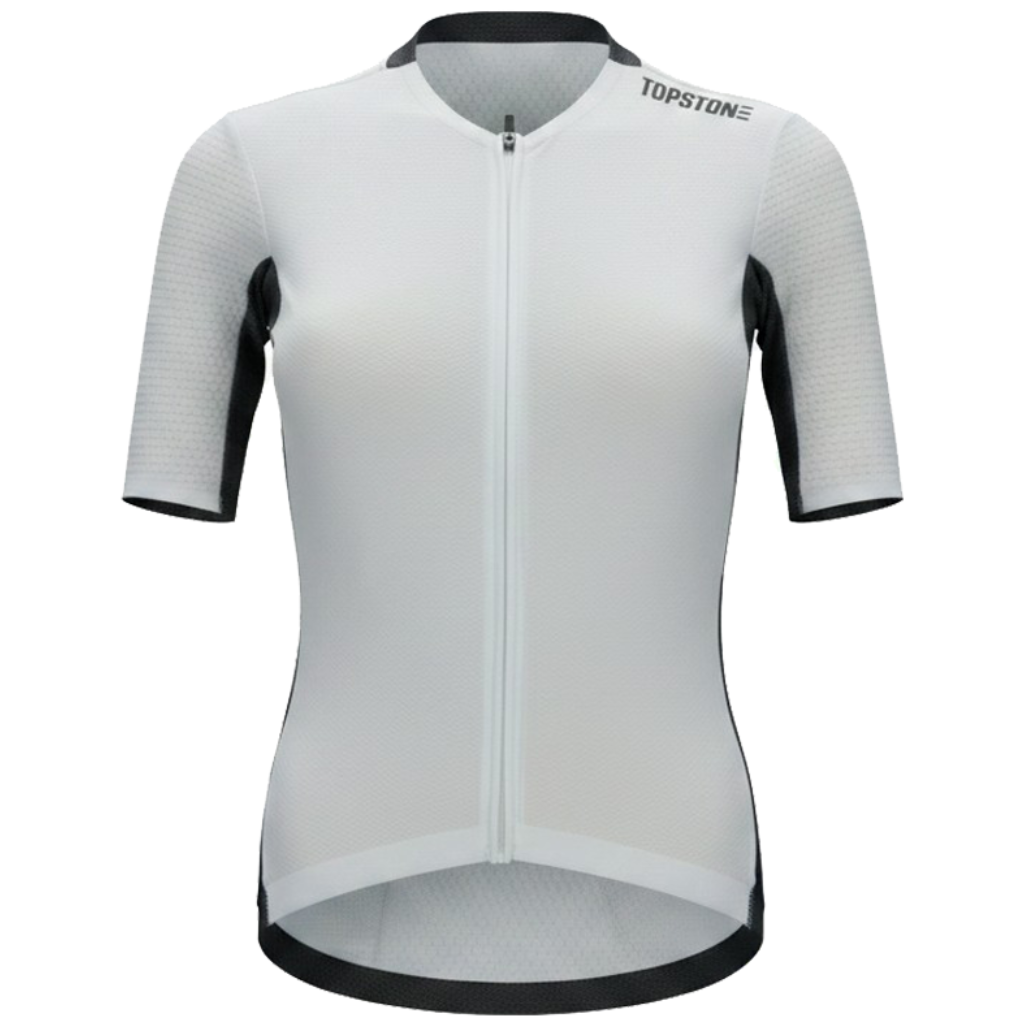 Jersey de Ciclismo Topstone Pro Blanca 4 Bolsas – Ropa de ciclismo TopStone Costa Rica