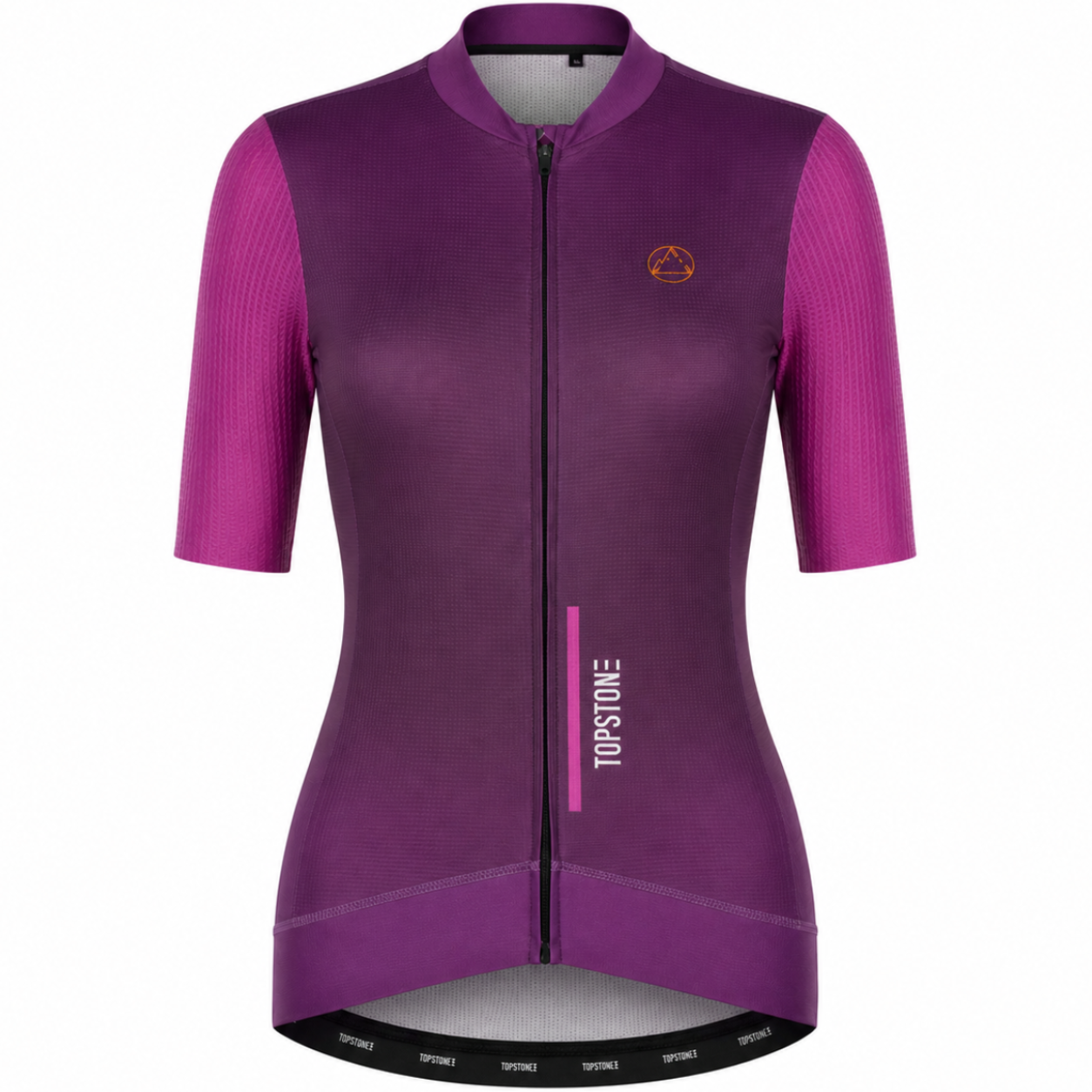 Jersey de Ciclismo Topstone Race Berry Dual Mujer frente – TopStone Costa Rica
