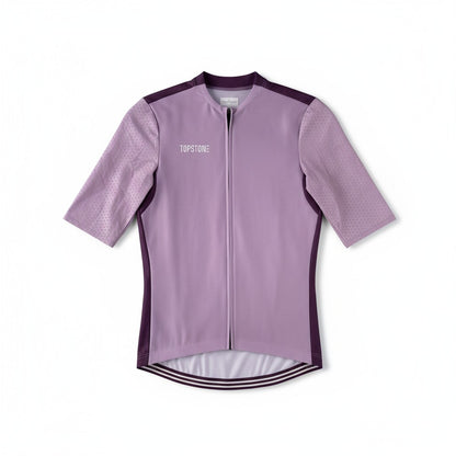 Jersey de Ciclismo Topstone Elegance DuoPurple frente – TopStone Costa Rica