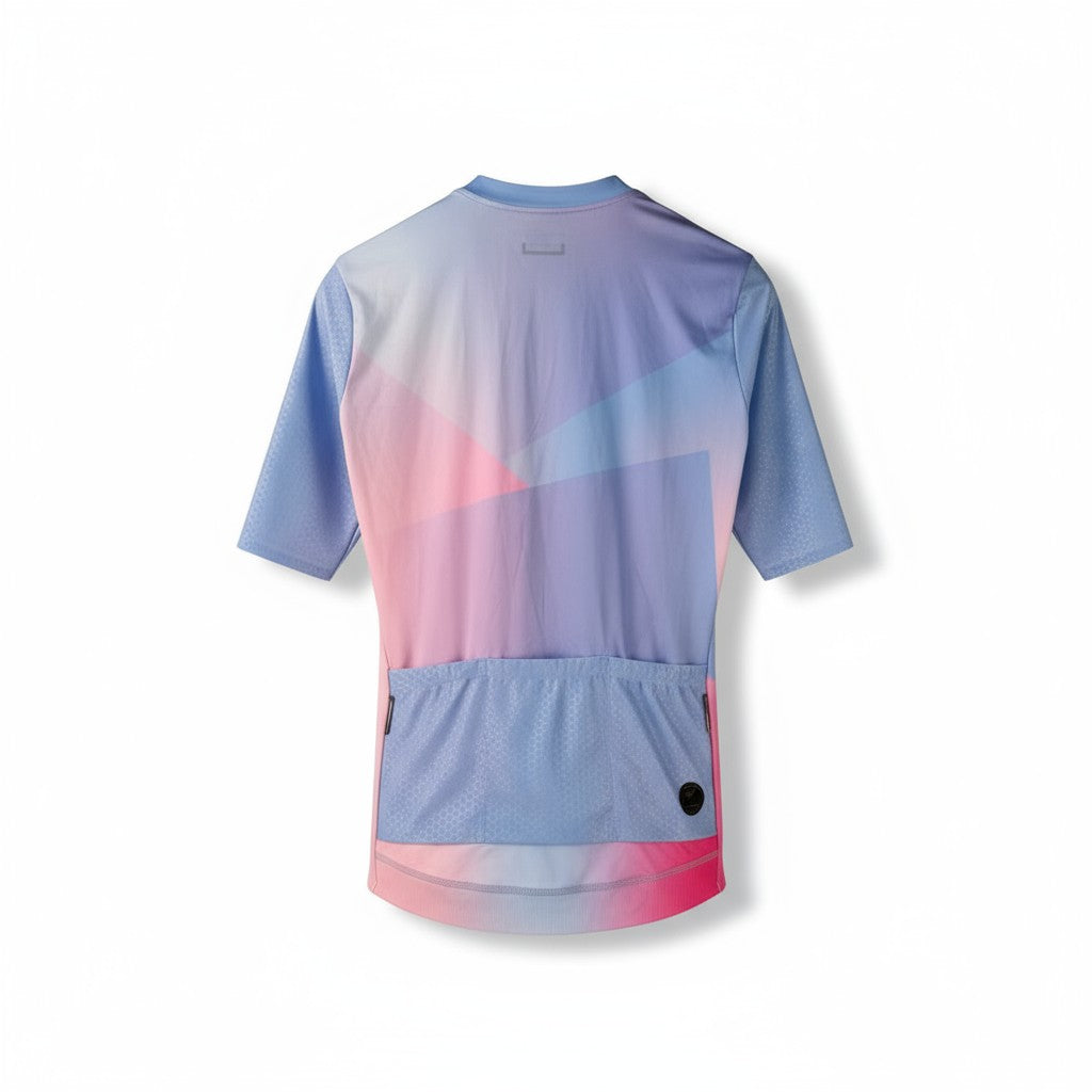 Jersey de Ciclismo Topstone Pro Frost Dawn vista trasera – TopStone Costa Rica