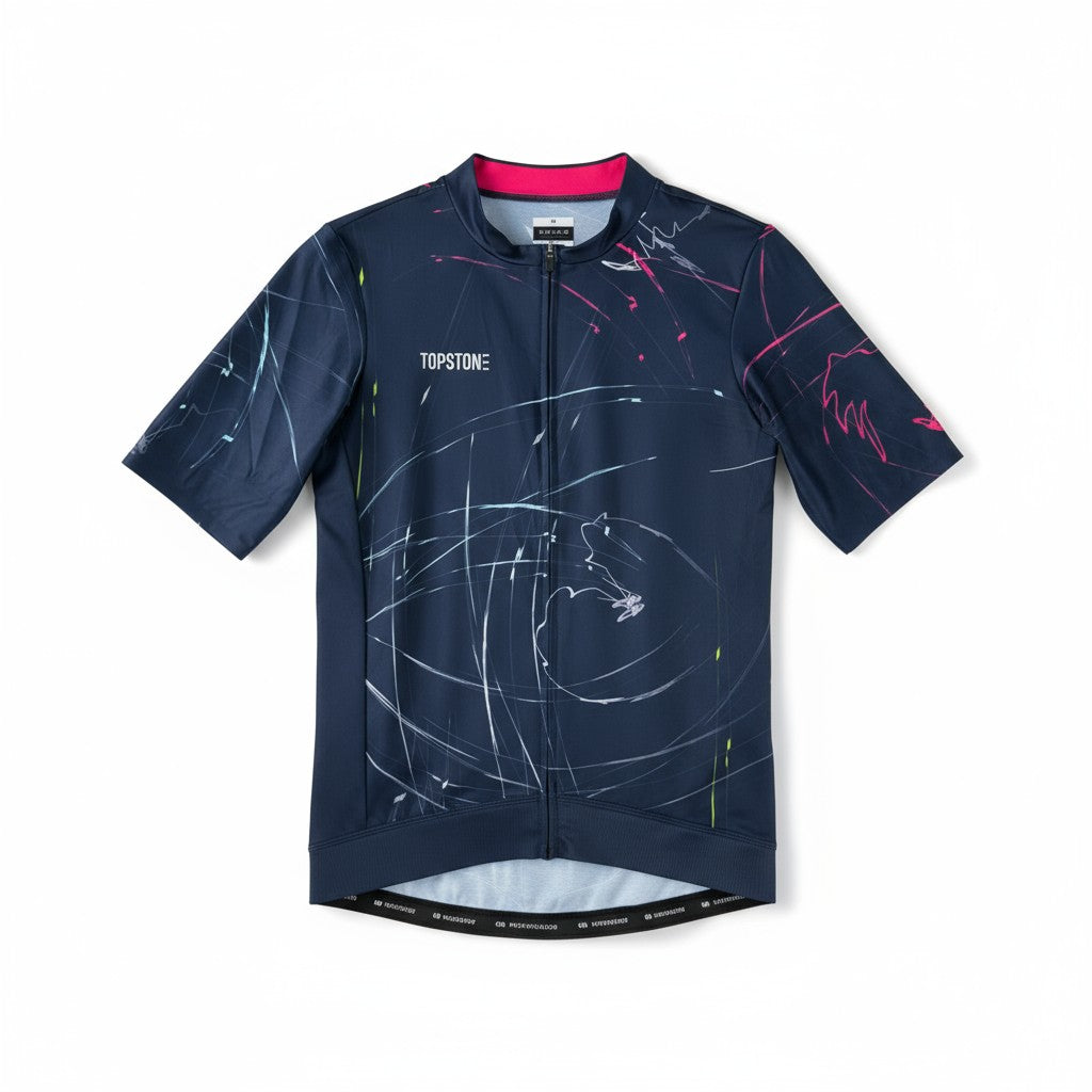 Jersey de Ciclismo Topstone – Modelo Race Neon Brush