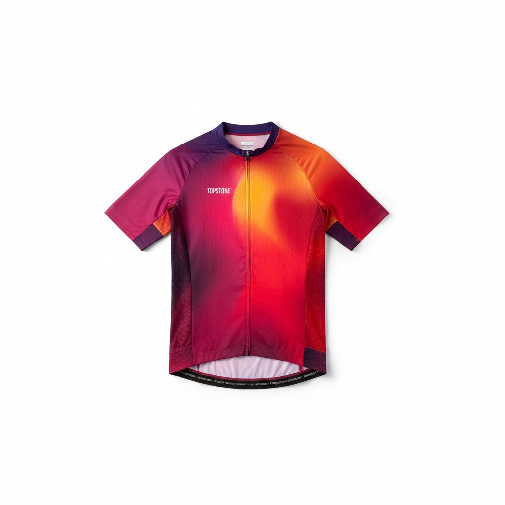 Jersey de Ciclismo Topstone Race FireMist frente – TopStone Costa Rica