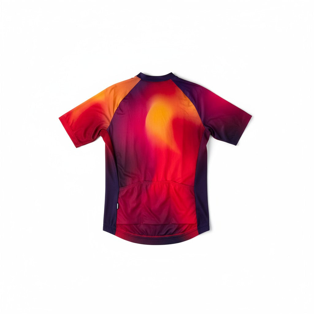 Jersey de Ciclismo Topstone Race FireMist vista trasera – TopStone Costa Rica