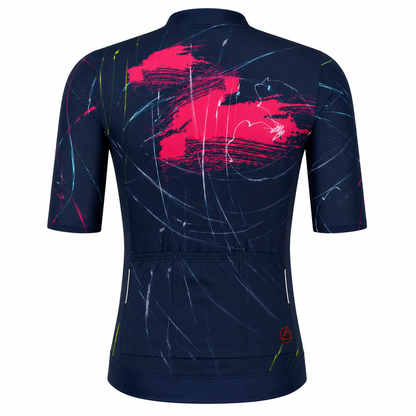 Jersey de Ciclismo Topstone Race Neon Brush Hombre detalle – TopStone Costa Rica
