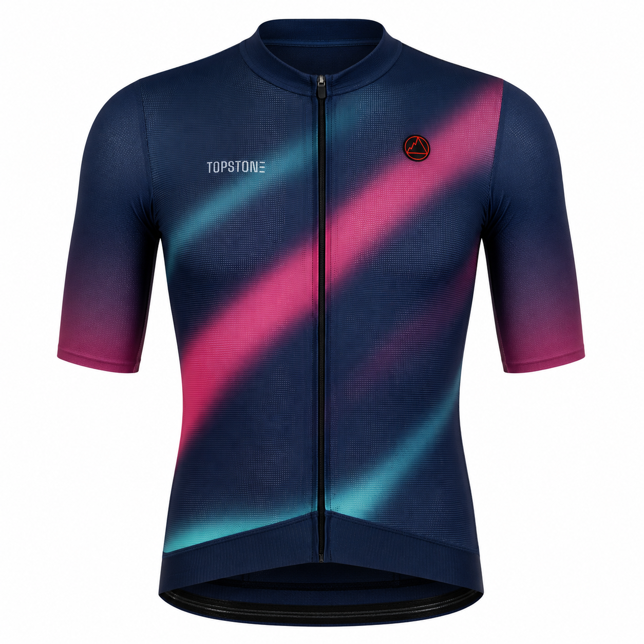 Jersey de Ciclismo Topstone Race Nebula Flare Hombre frente – TopStone Costa Rica