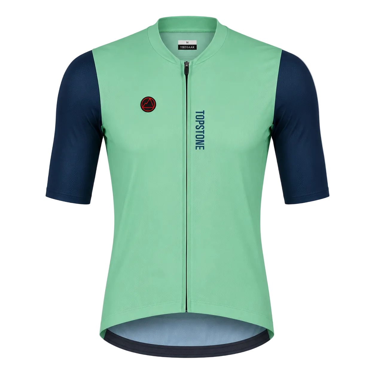Jersey de Ciclismo Topstone Elegance Deep Mint Hombre frente – TopStone Costa Rica
