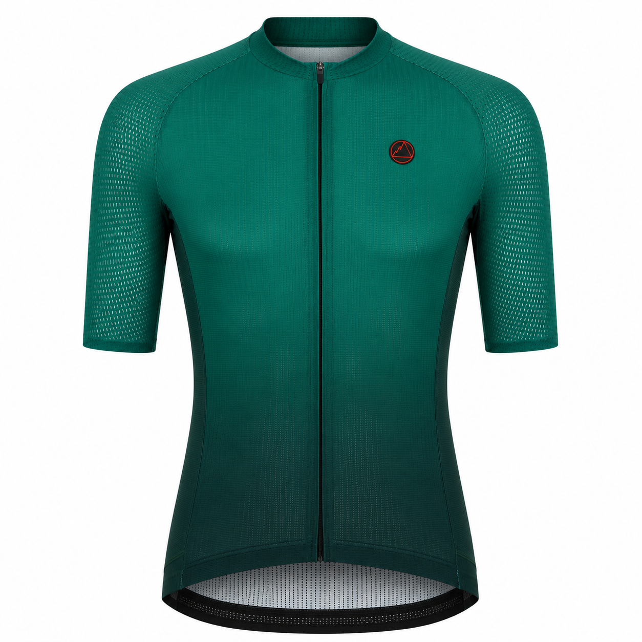 Jersey de Ciclismo Topstone Pro Verde Difuminado Hombre frente – TopStone Costa Rica