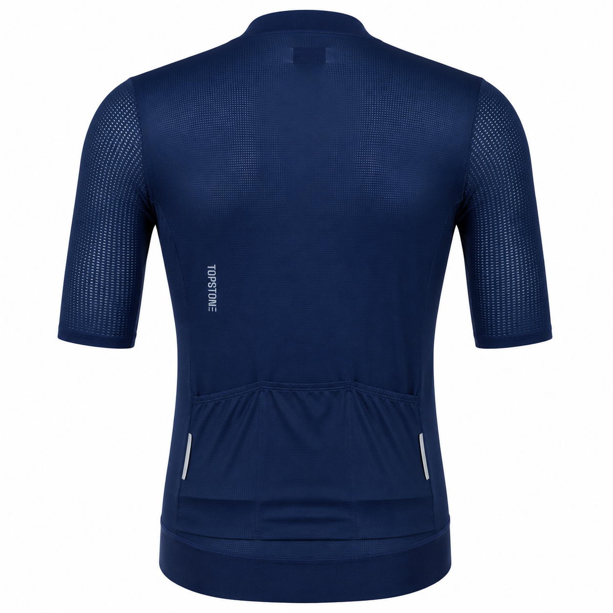 Jersey de Ciclismo Topstone Race Azul CCC detalle – TopStone Costa Rica