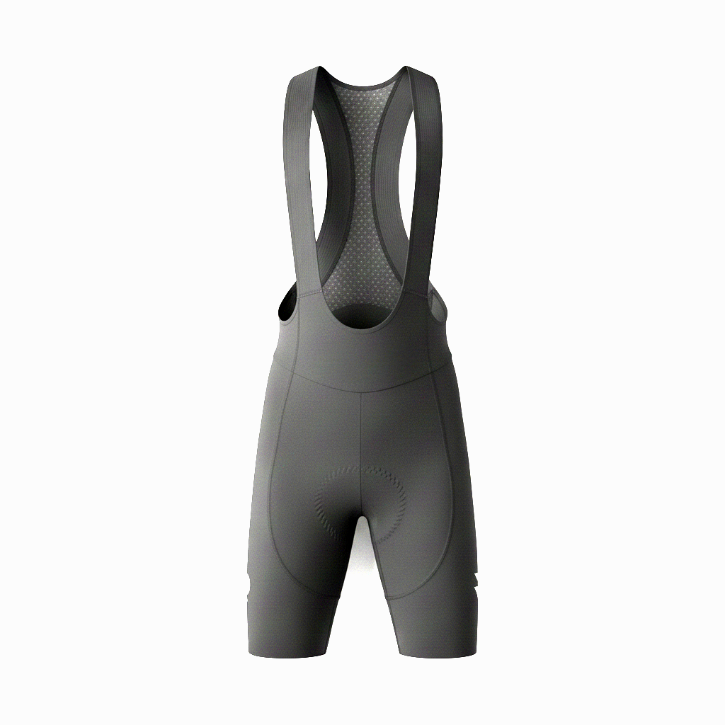 Licra de Compresión Gris TopStone detalle acolchado – ciclismo Costa Rica
