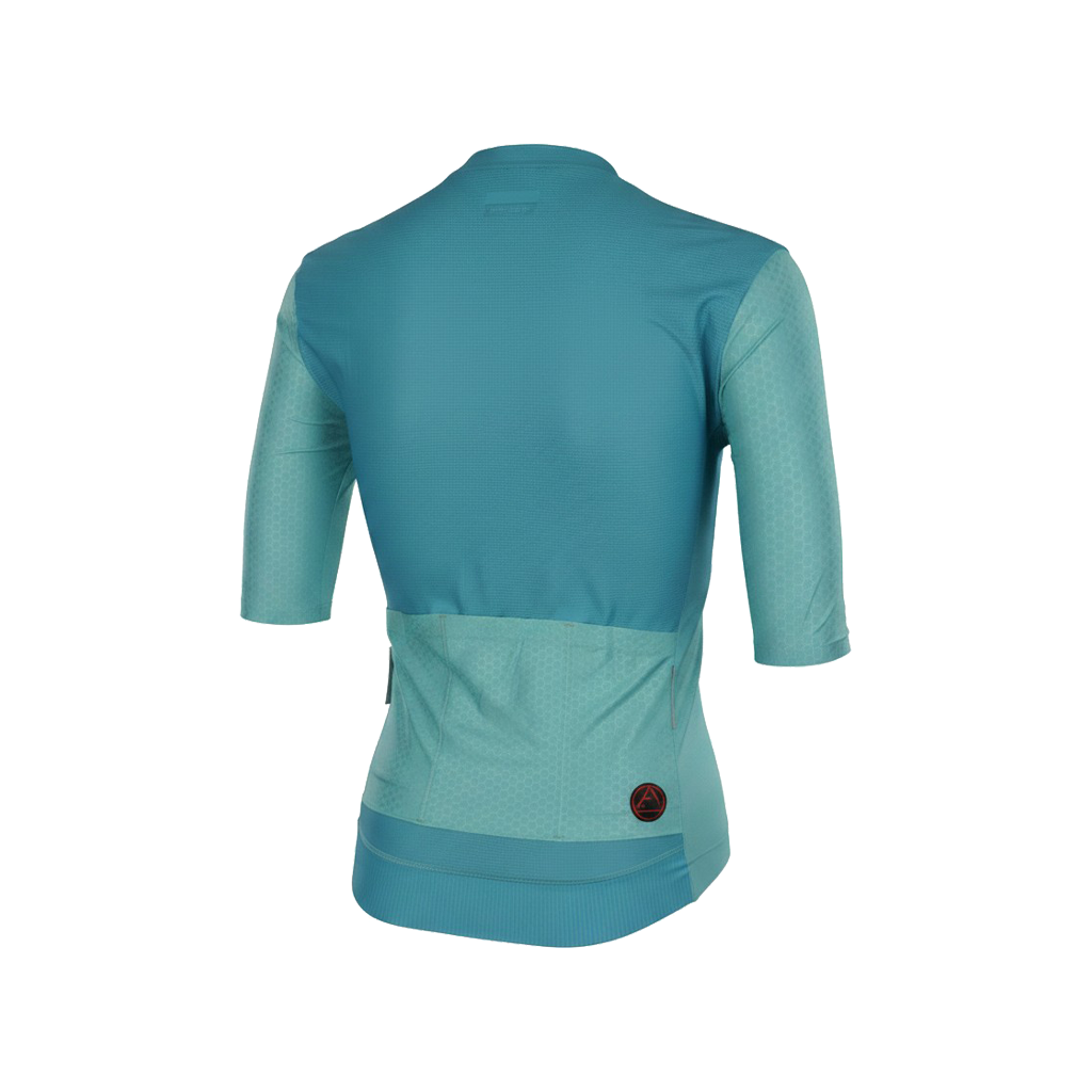 Jersey de Ciclismo Topstone Elegance DuoGreen detalle – TopStone Costa Rica