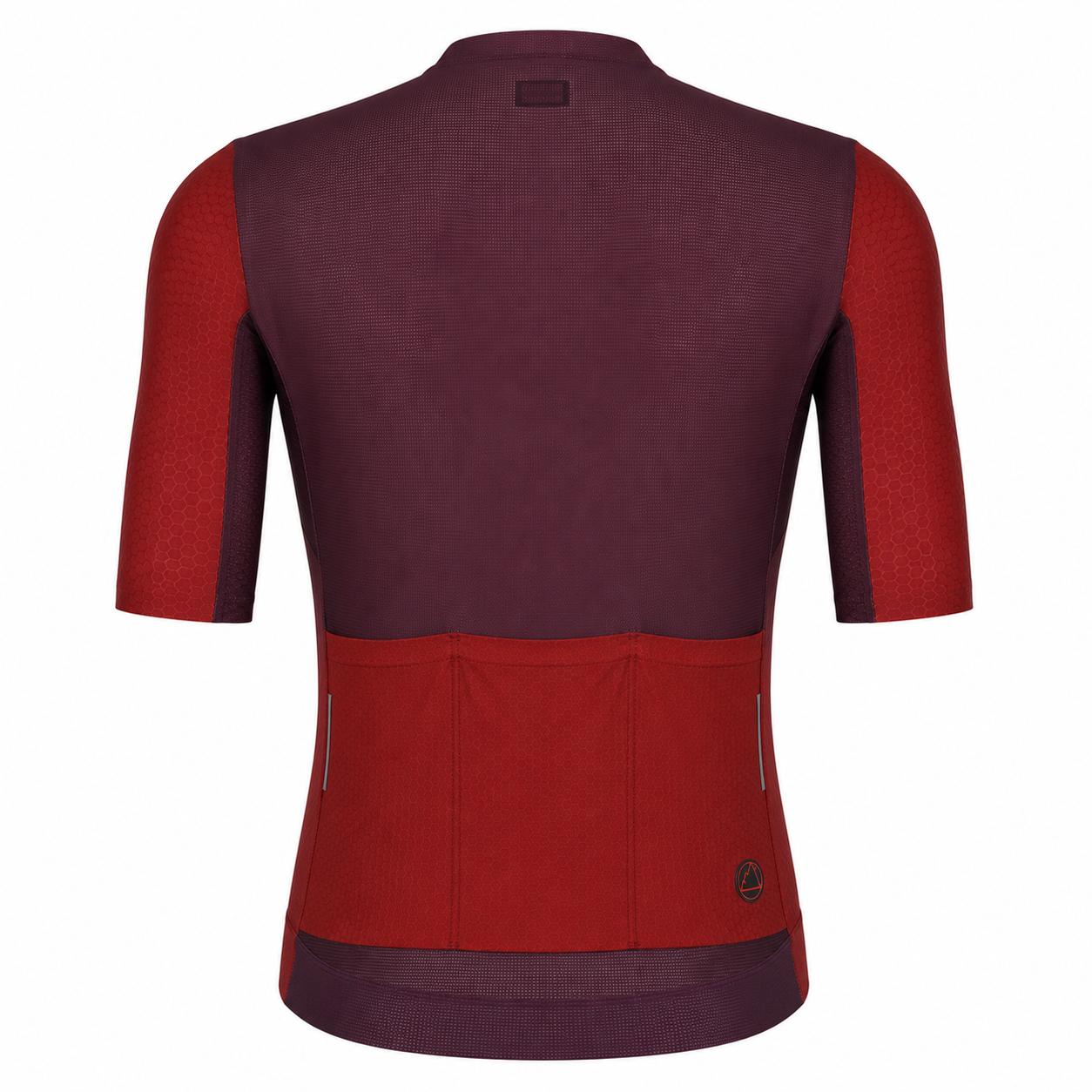 Jersey de Ciclismo Topstone Elegance DuoRed Hombre detalle – TopStone Costa Rica